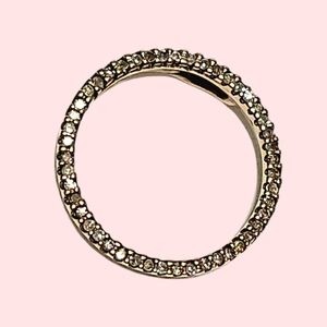 0.42 ct Diamond 10K Circle of Life Pendant